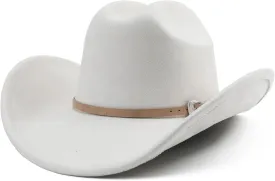 Big Cowboy Hat for Women Men Wide Brim Cowgirls Beach Cattleman Western Cowboys Hat