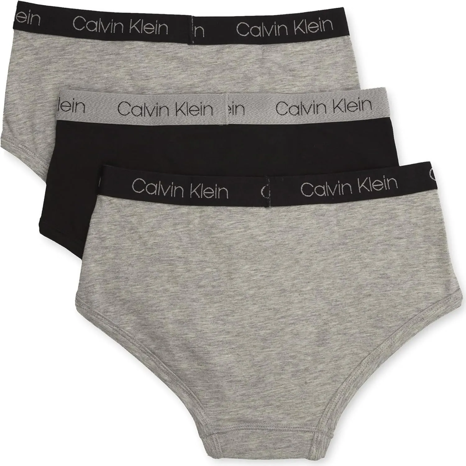 Calvin Klein Boys' Little Modern Cotton Assorted Briefs Underwear 3 Pack