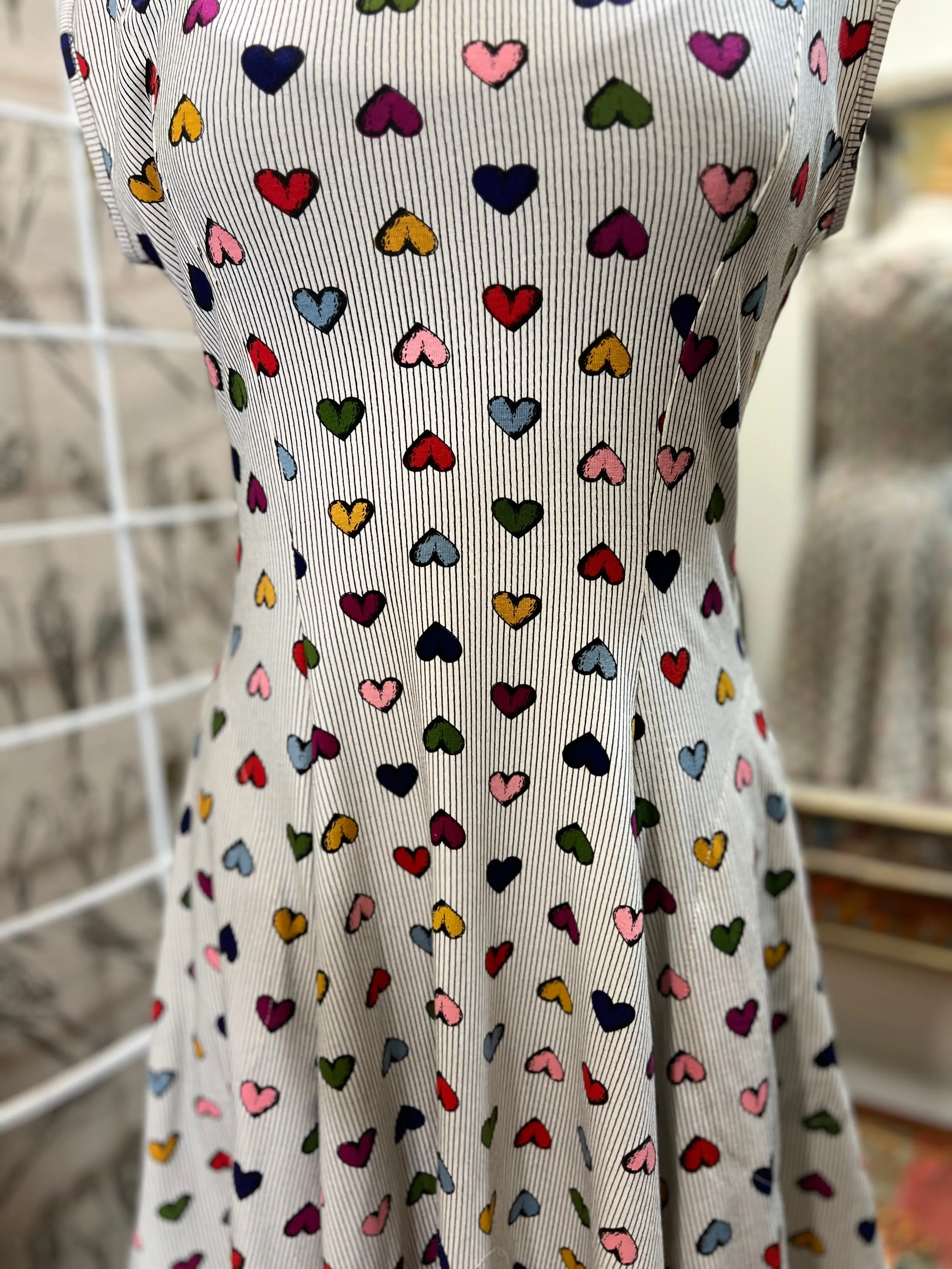 Effies Heart Daydream Dress in Elegant Cora Print