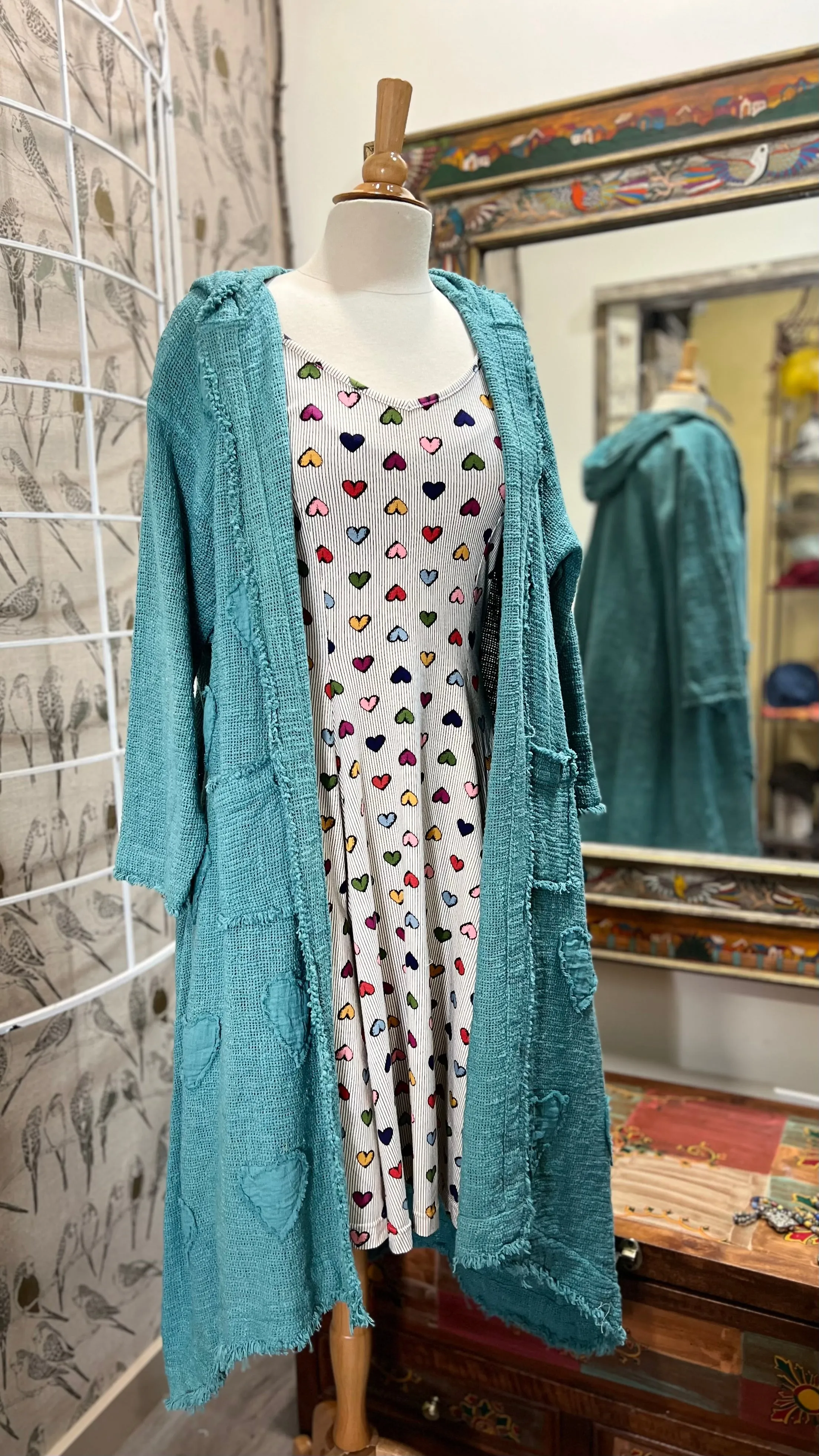Effies Heart Daydream Dress in Elegant Cora Print