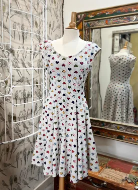 Effies Heart Daydream Dress in Elegant Cora Print