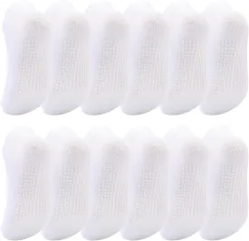 Dicry Toddler Non-Slip Ankle Socks Baby Anti-skid Grips Socks for Infant Kids