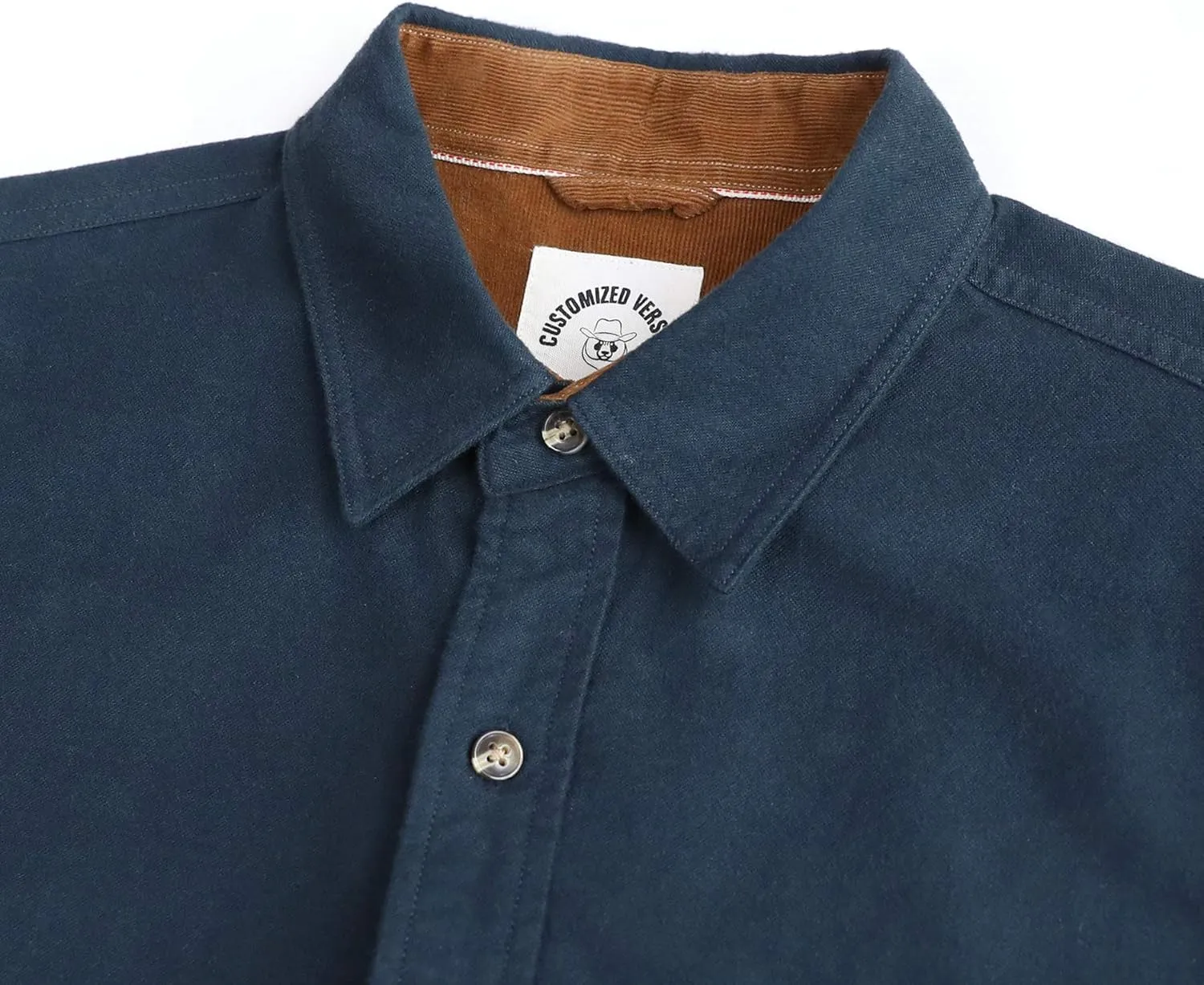 Dubinik? Mens Flannel Shirts Long Sleeve Flannel Shirt for Men Casual Button Down Brushed 100% Cotton Shirt