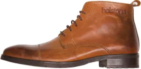 Helstons Heritage motorcycle boots, light brown