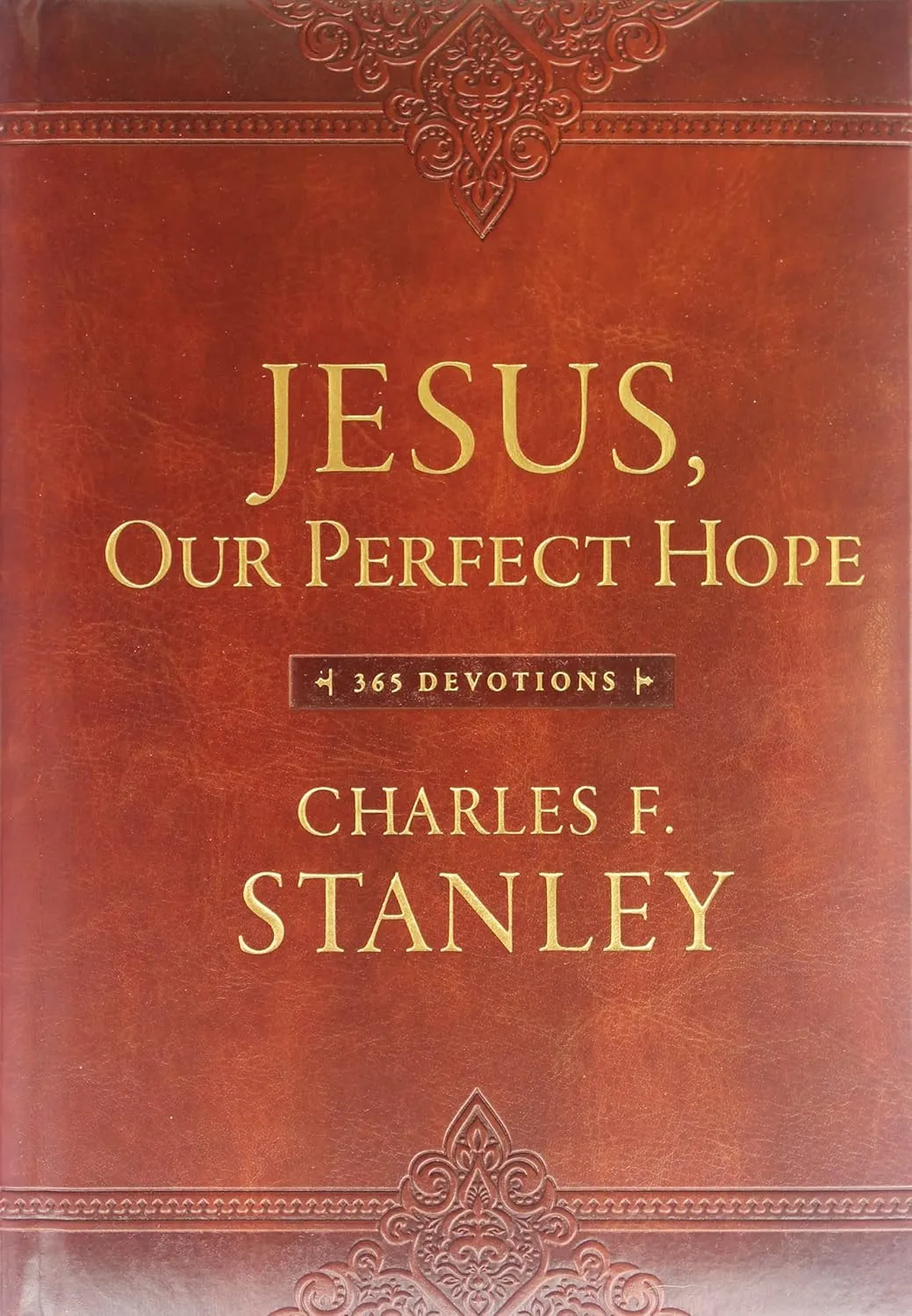 Jesus, Our Perfect Hope: A Daily Devotional for Finding Confidence and Encouragement in Gods Promises (365 Devotions - Inspiration for Every Day of the Year) (Devotionals from Charles F. Stanley) Imitation Leather  October 2, 2018